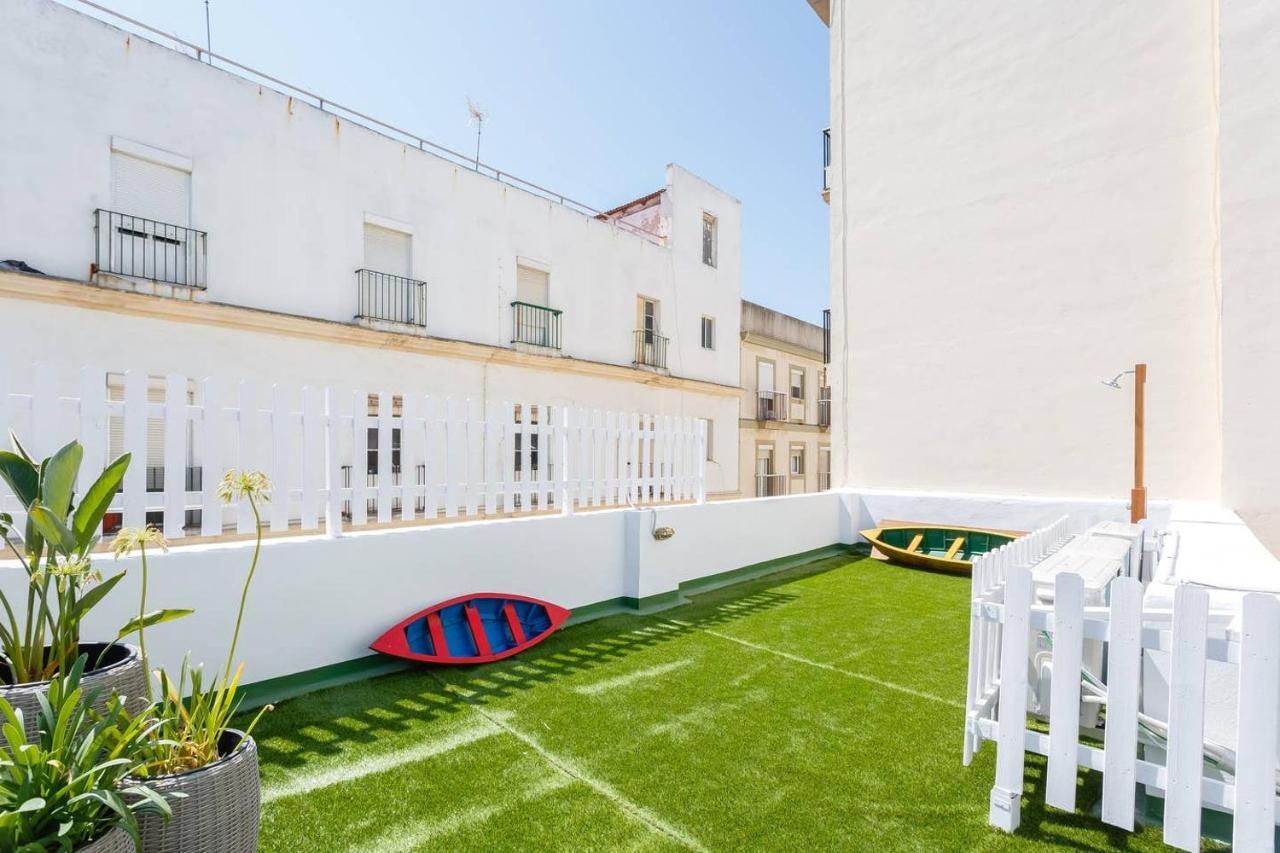 Terraza-Caleta Beach Home By Cadiz4Rentals Exterior foto